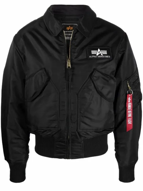 Alpha Industries Cold Weather 45 bomber jacket Black 100102