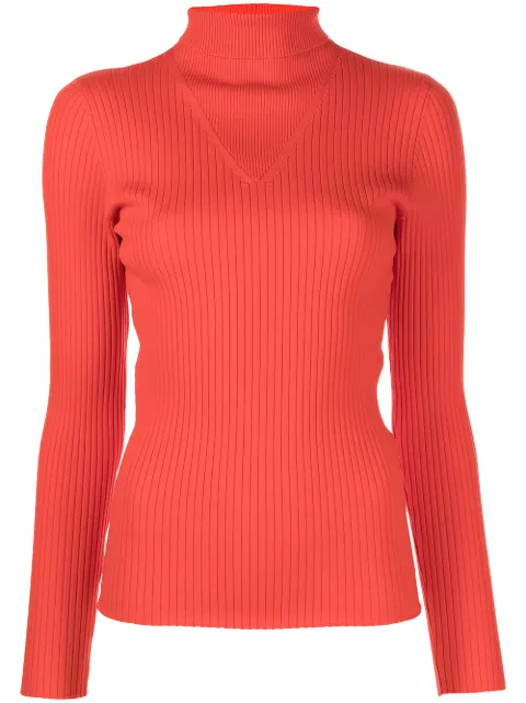 Aztech Mountain El Paradiso roll neck sweater Orange AMW40047