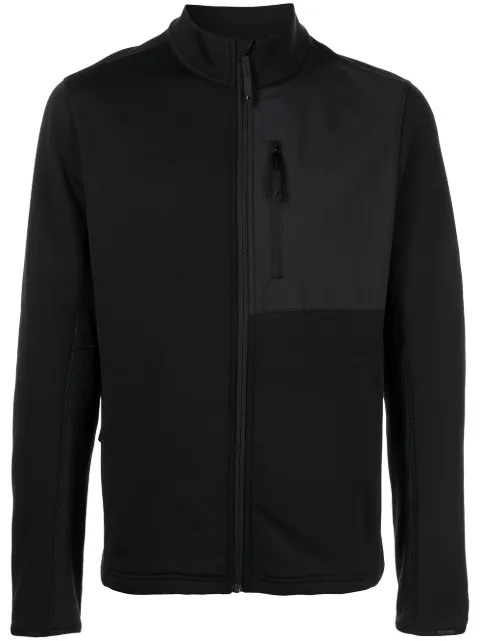 Aztech Mountain panelled fleece jacket Black AM400226