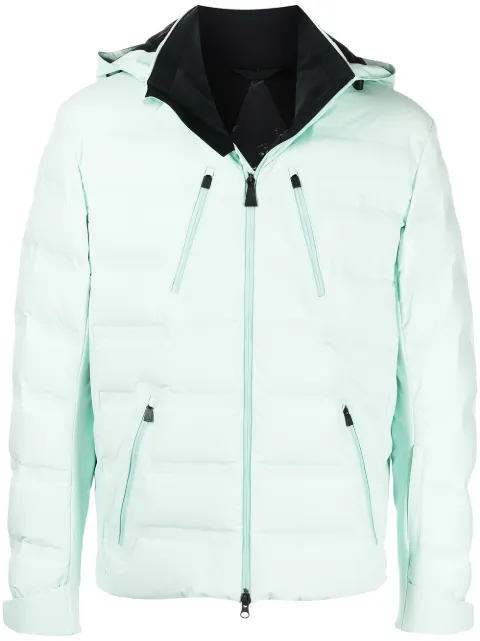Aztech Mountain Nuke Suit down ski jacket Blue AM400237
