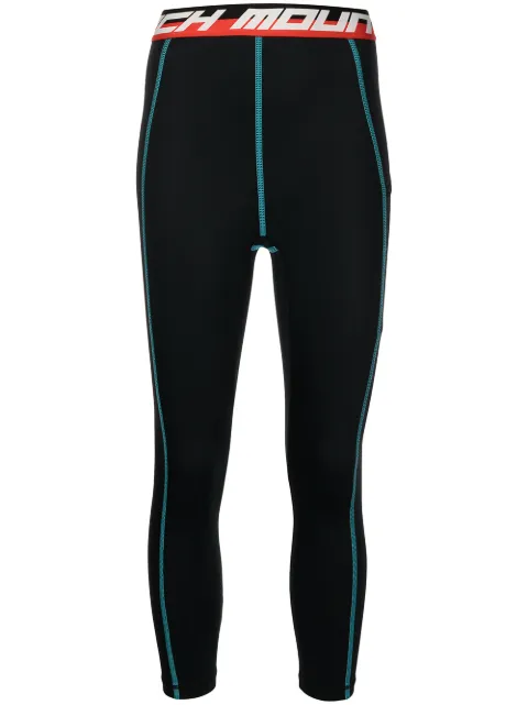 Aztech Mountain Next To Skin logo-waistband leggings Black AMW40042