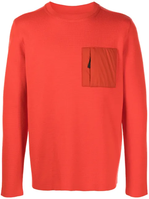 Aztech Mountain Matterhorn fleece sweater Orange AM400234