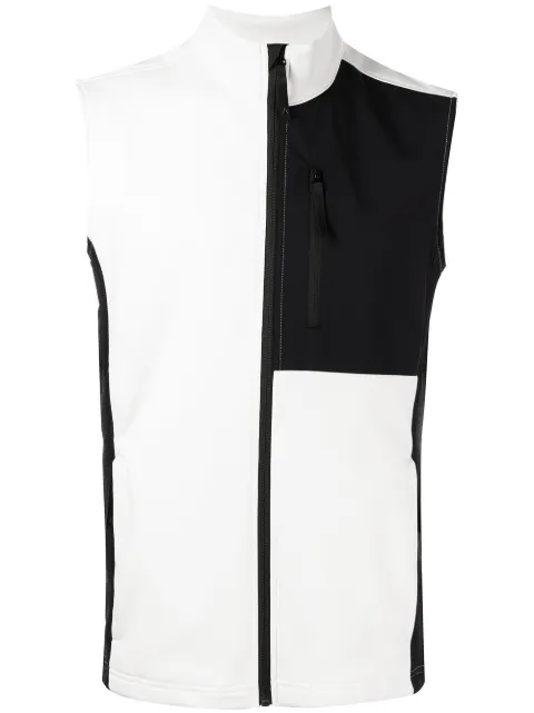 Aztech Mountain colour-block zipped vest Black AM400240