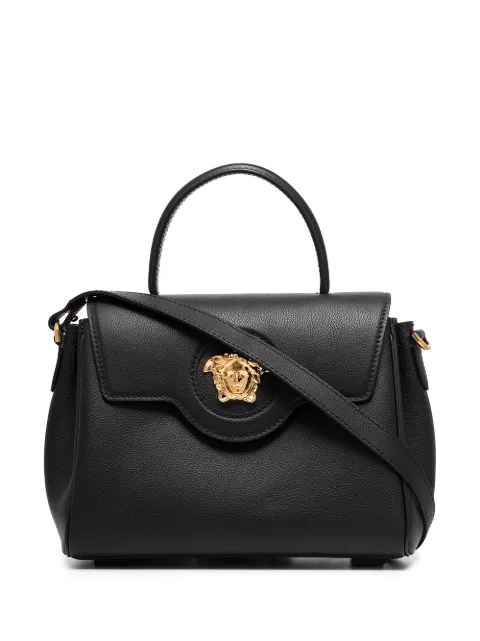 Versace La Medusa leather top-handle Black DBFI039DVIT2T