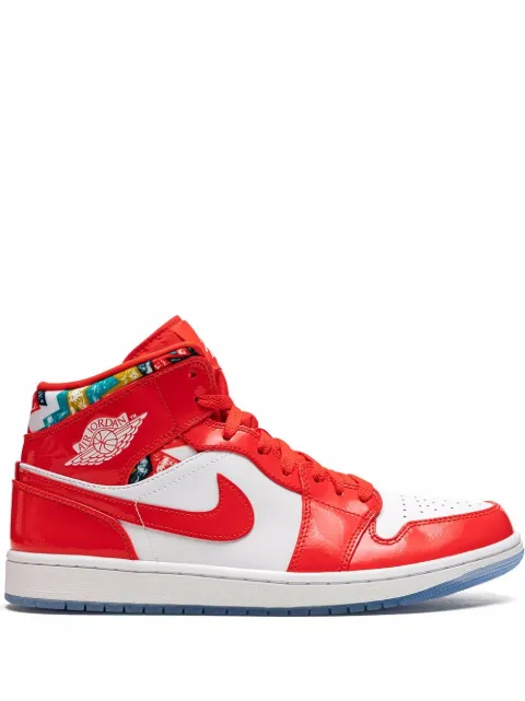 Jordan Air Jordan 1 Mid SE "Barcelona Sweater" sneakers Red DC7294