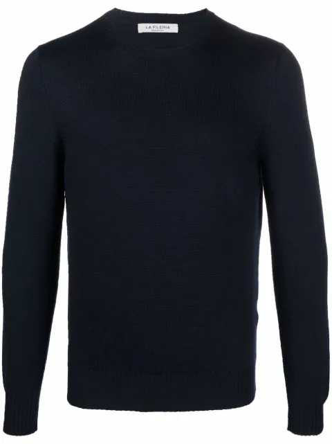 Fileria slim fit wool jumper Blue 2319814212