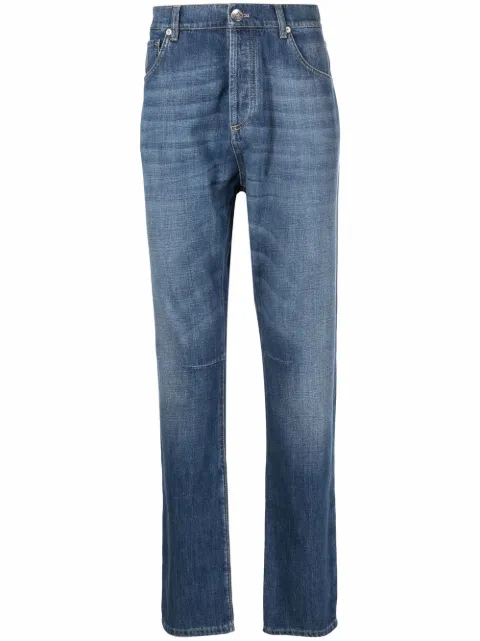Brunello Cucinelli light-wash straight-leg jeans Blue M0Z37X1290C1471