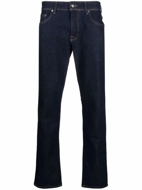Hackett London mid-rise slim-fit jeans Blue HM212087