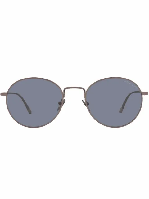 Giorgio Armani AR6125 round-frame sunglasses Metallic AR6125300619