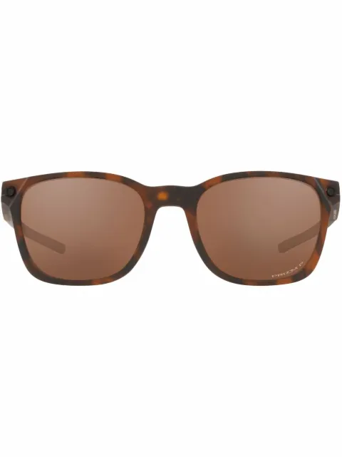 Oakley Ojector rectangle-frame sunglasses Brown OO9018901805