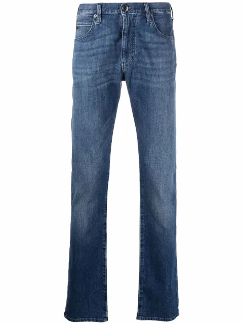 Emporio Armani J45 straight-leg jeans Blue 8N1J451D5QZ