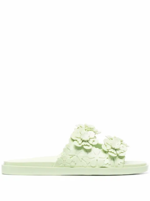 Viktor & Rolf x Melissa Blossom Wide slip-on sandals Green 33512