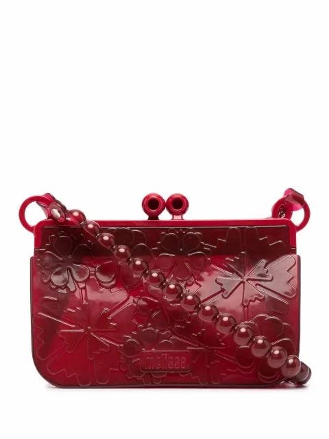 Viktor & Rolf x Melissa Bloom 3D patterned shoulder bag Red 342824252503