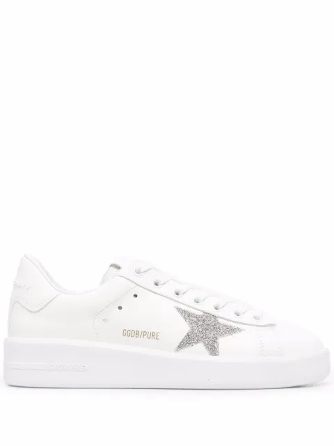 Golden Goose Purestar leather sneakers White GWF00197F002789