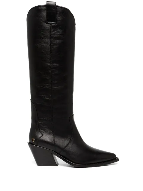 ANINE BING Tania cowboy boots Black A144142000