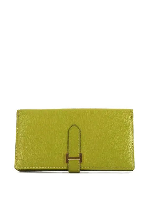 Hermès Pre-Owned 2005 Béarn wallet Green 382132