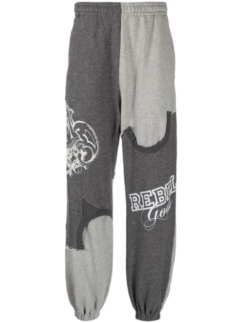 Undercoverism graphic-print track pants Grey UI1B4501