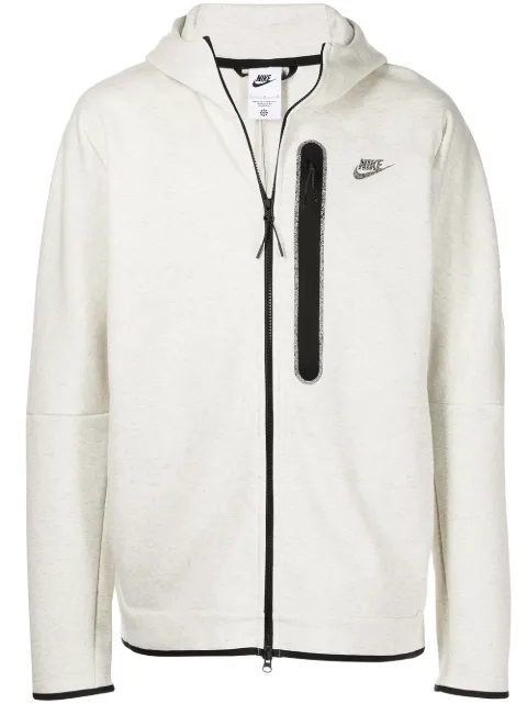Nike NSW fleece full-zip hoodie White DD4688