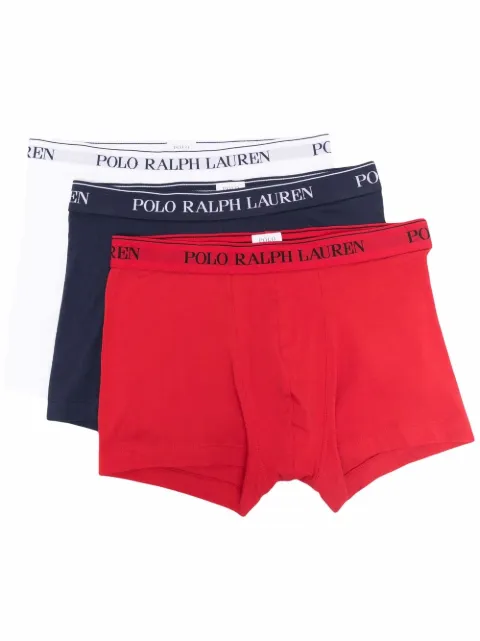 Polo Ralph Lauren CLASSIC-3 PACK-TRUNK Red 714835885008