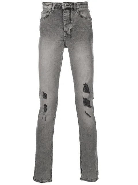 Ksubi Prodigy distressed skinny jeans Grey 5000005539