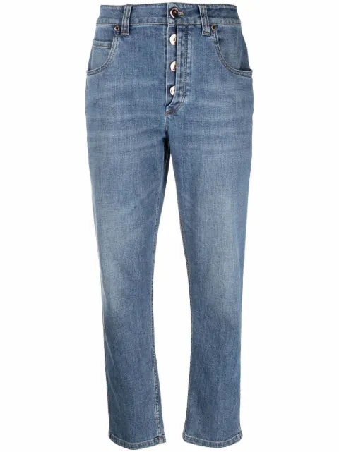 Brunello Cucinelli mid-rise straight-leg jeans Blue MH186P5755C7814
