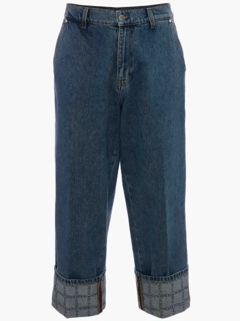 JW Anderson Whide straight-leg jeans Blue DT0031PG0793