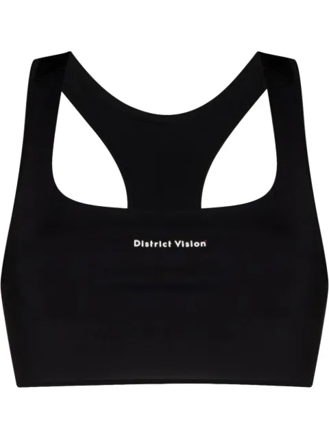 District Vision Citta training sports bra Black DVW0001