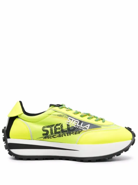 Stella McCartney Reclypse recycled-polyester sneakers Yellow 800446N02677016