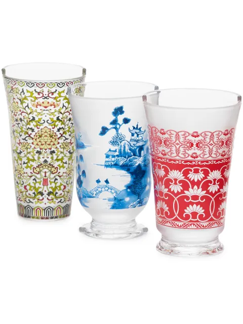 Seletti Clarice glass set Neutrals 09735