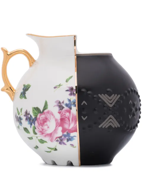 Seletti Lfe hybrid vase Black 09190