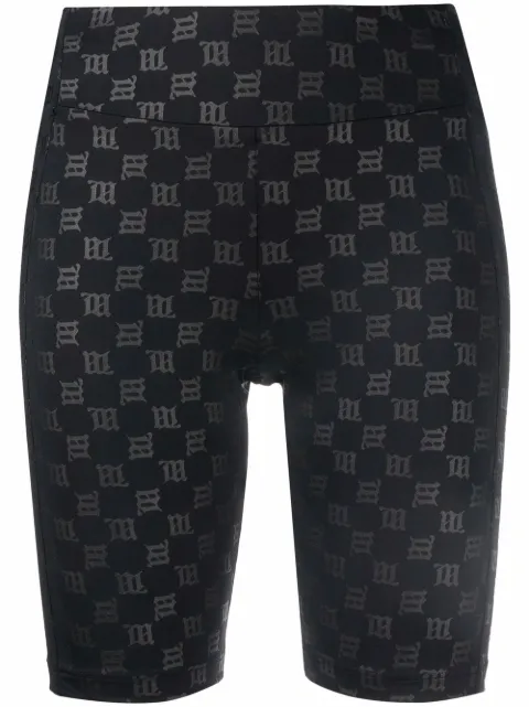 MISBHV monogram shorts Black 121W301