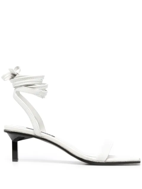Senso Jessica tie-fastening sandals White JESSICA