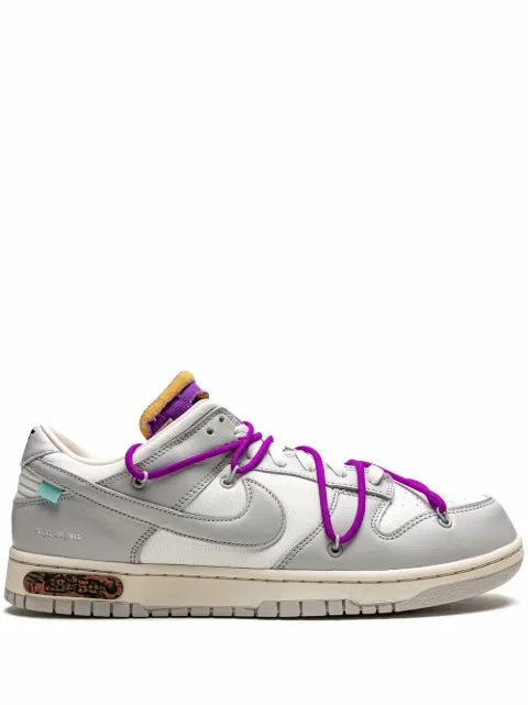 Nike X Off-White Dunk Low "Lot 28" sneakers Grey DM1602111