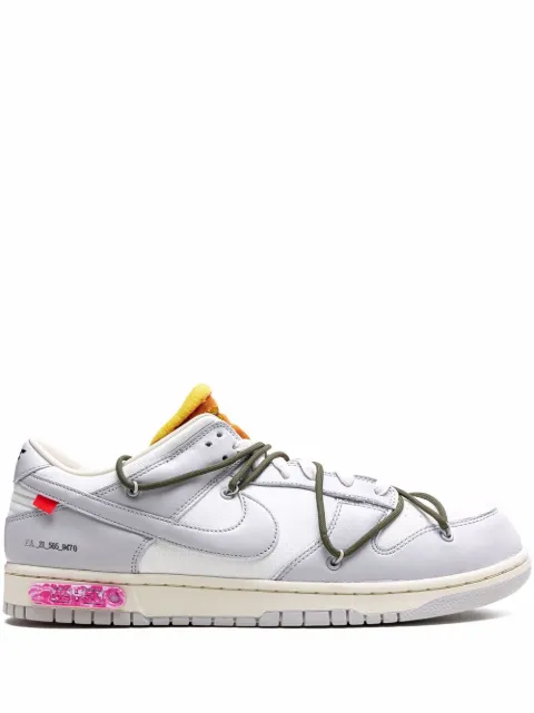 Nike X Off-White x Off-White Dunk Low "Lot 22" sneakers Grey DM1602