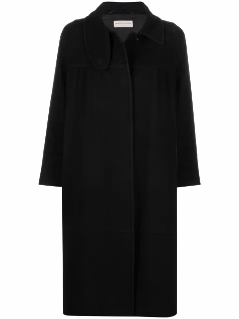 Dries Van Noten Pre-Owned 1990s single-breasted coat Black DRVA600