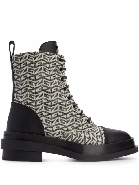 Giuseppe Zanotti Malick monogram boots Black E270004001