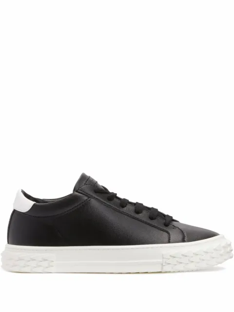 Giuseppe Zanotti two-tone lace-up sneakers Black RS20027003