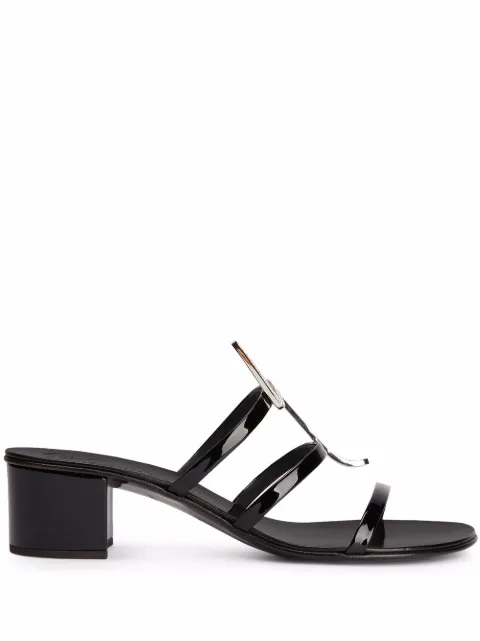 Giuseppe Zanotti 40mm Syrma G sandals Black E200058001