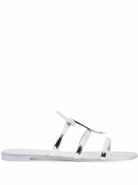 Giuseppe Zanotti Syrma G-strap sandals Silver E200055001