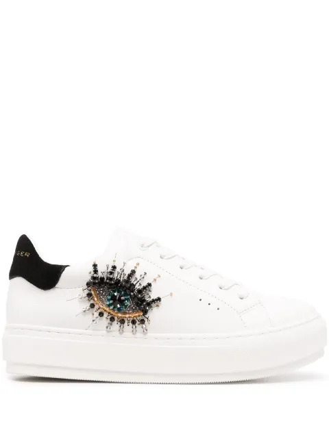 Kurt Geiger London Laney eye low-top sneakers White 8487310109