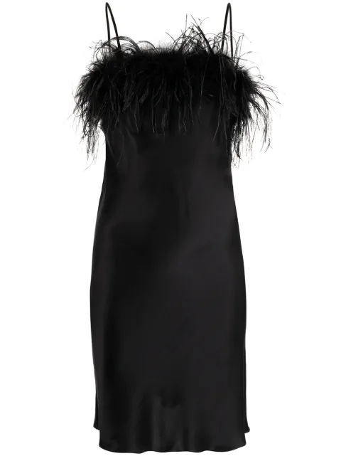 Gilda & Pearl Camille slip dress Black 2215