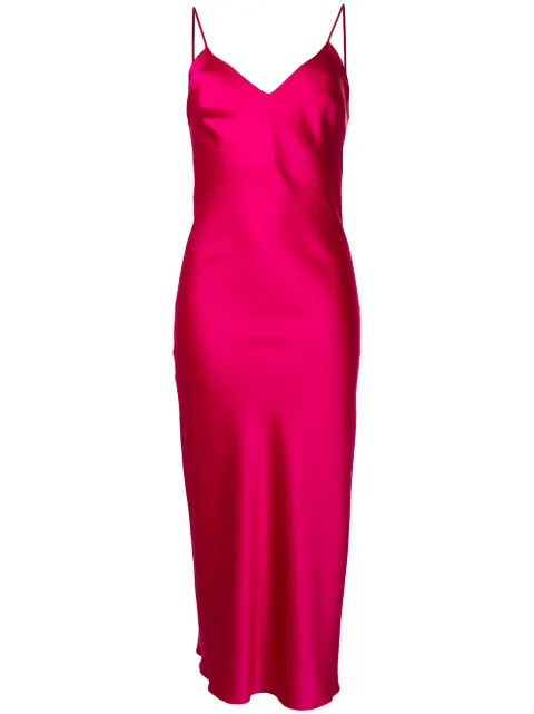 Gilda & Pearl Sophia midi slip dress Purple 2006