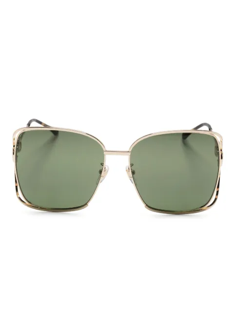 Gucci Eyewear Horsebit-detail sunglasses Gold GG1020S003