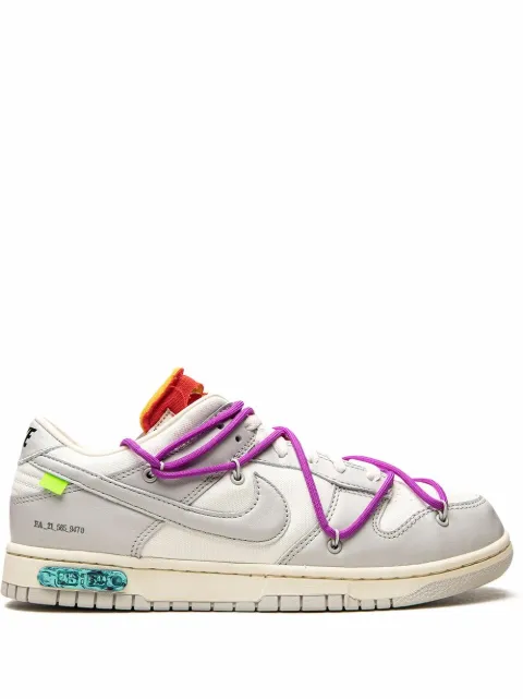 Nike X Off-White Dunk Low "Lot 45" sneakers Grey DM1602