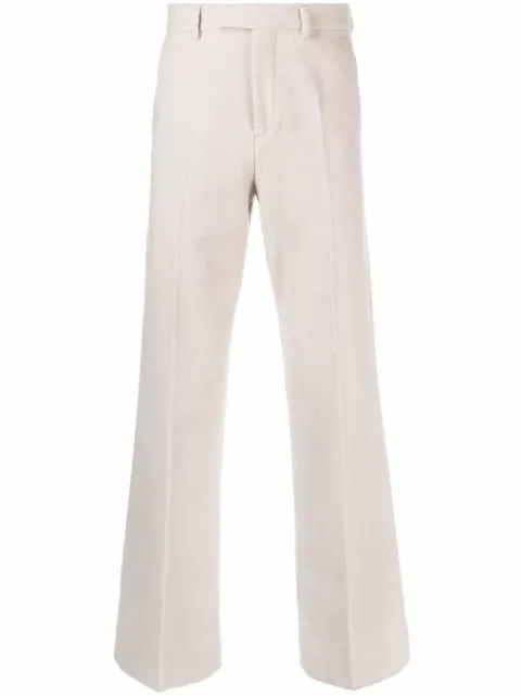 AMIRI tailored wide-leg trousers Neutrals MPR061