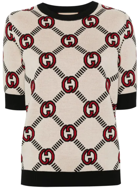 Gucci Interlocking G reversible sweater Neutrals 678310XKB7T