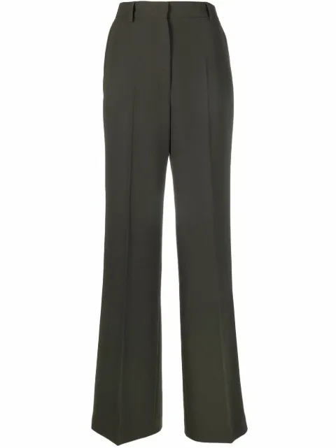 Alberto Biani straight leg trousers Green AC0030CC877