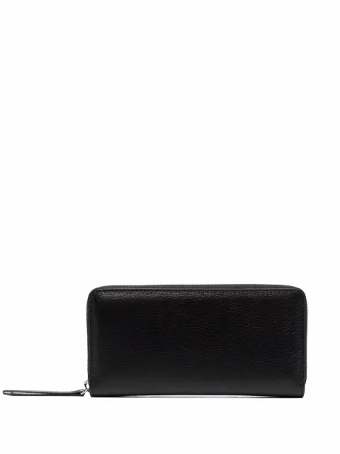Maison Margiela numbers-patch leather wallet Black S56UI0110PR044