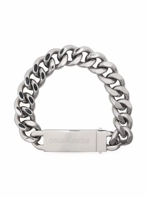 DSQUARED2 Chained2 bracelet Silver ARM012337200001