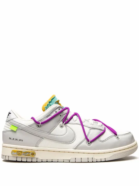 Nike X Off-White Dunk Low "Lot 21" sneakers White DM1602100